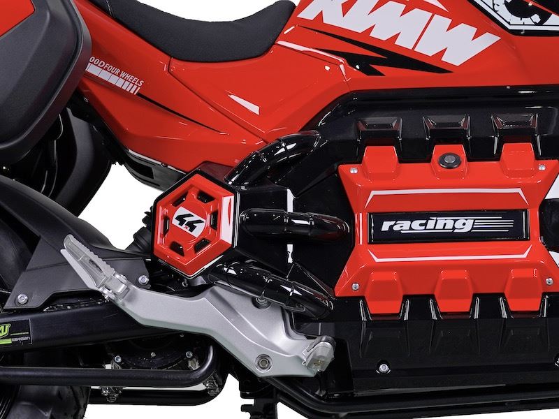 2.Central gear motor greatly keep balance and greatly enhance the shock-absorbing ability, smoothing the rough road and flattening the steep slope